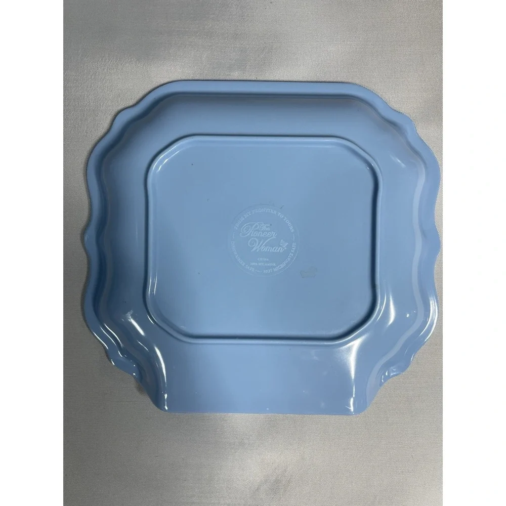 The Pioneer Woman Melamine Spoon Rest In Brilliant Blooms Floral Blue